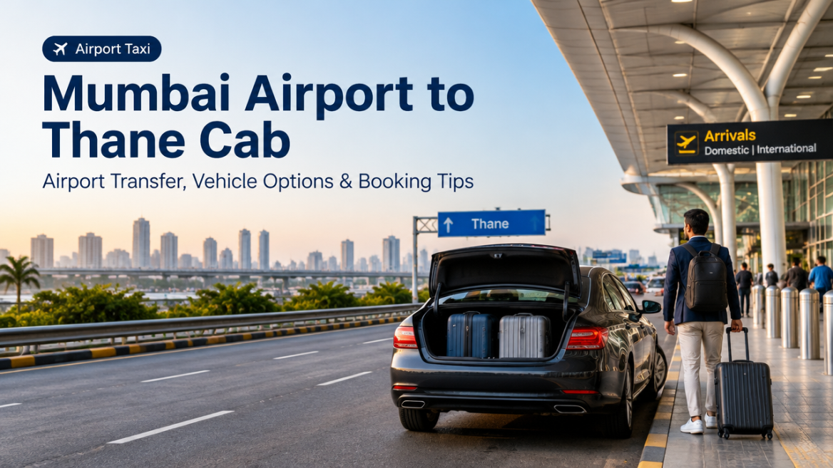 Mumbai Airport to Thane Cab featured poster