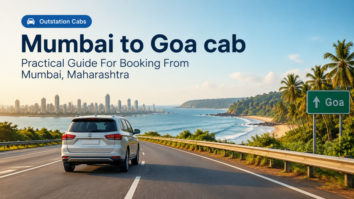 Mumbai to Goa cab featured poster